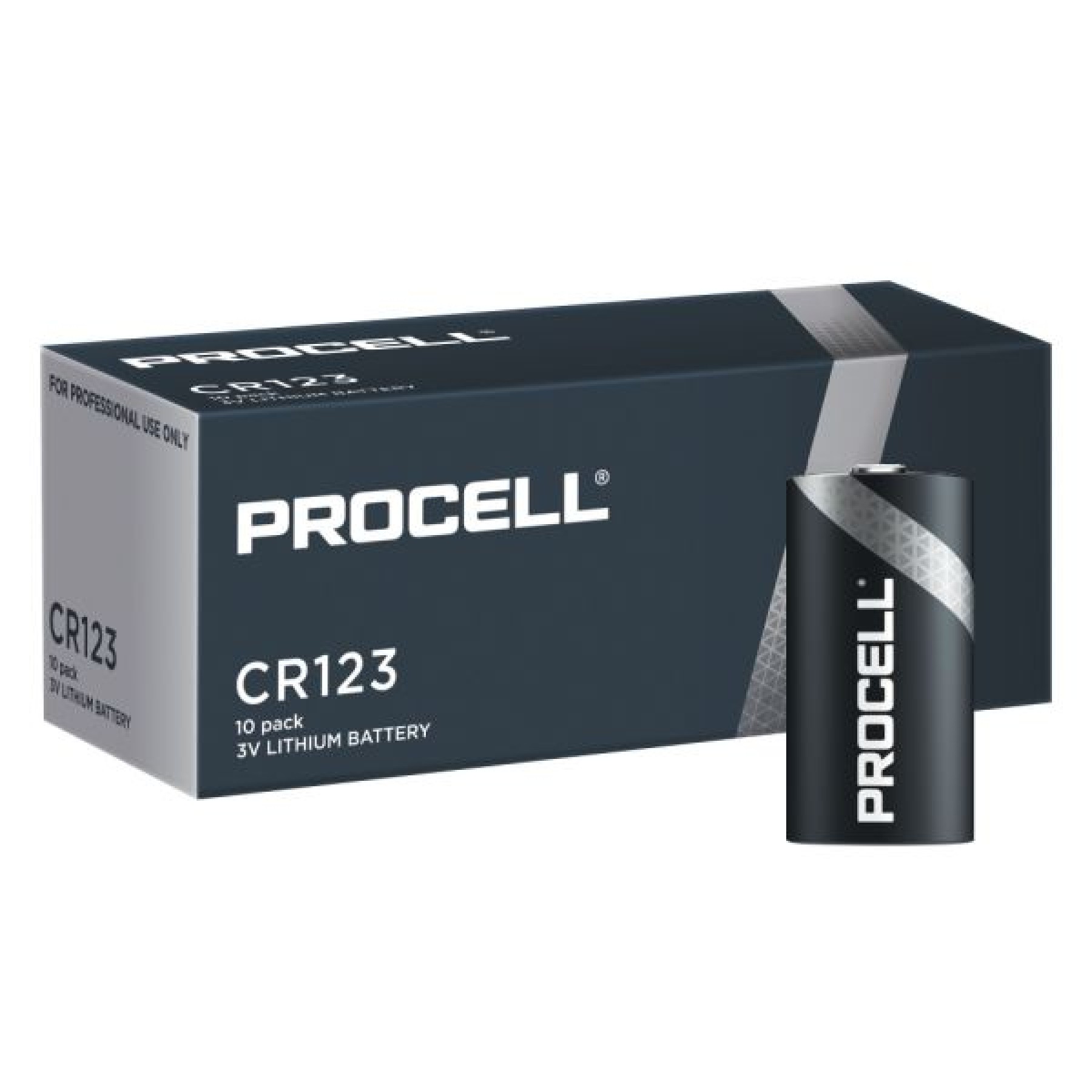 Procell Alkaline Constant CR123 Pack of 10